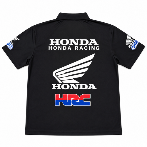 Camisa Honda negro