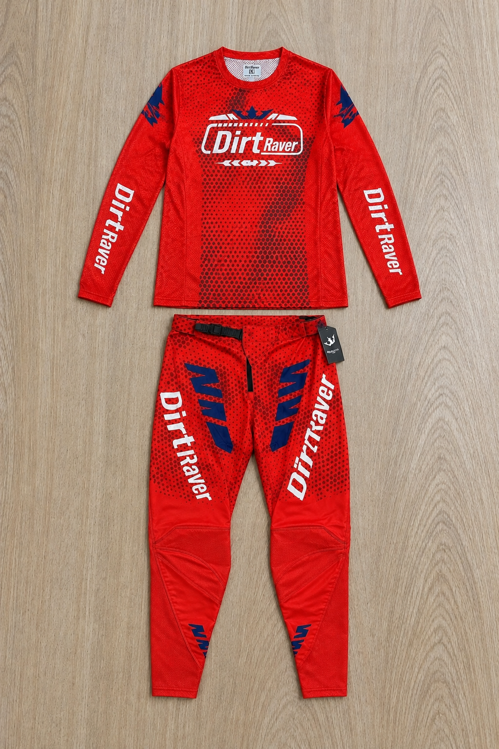 Traje Enduro/Offroad Rojo