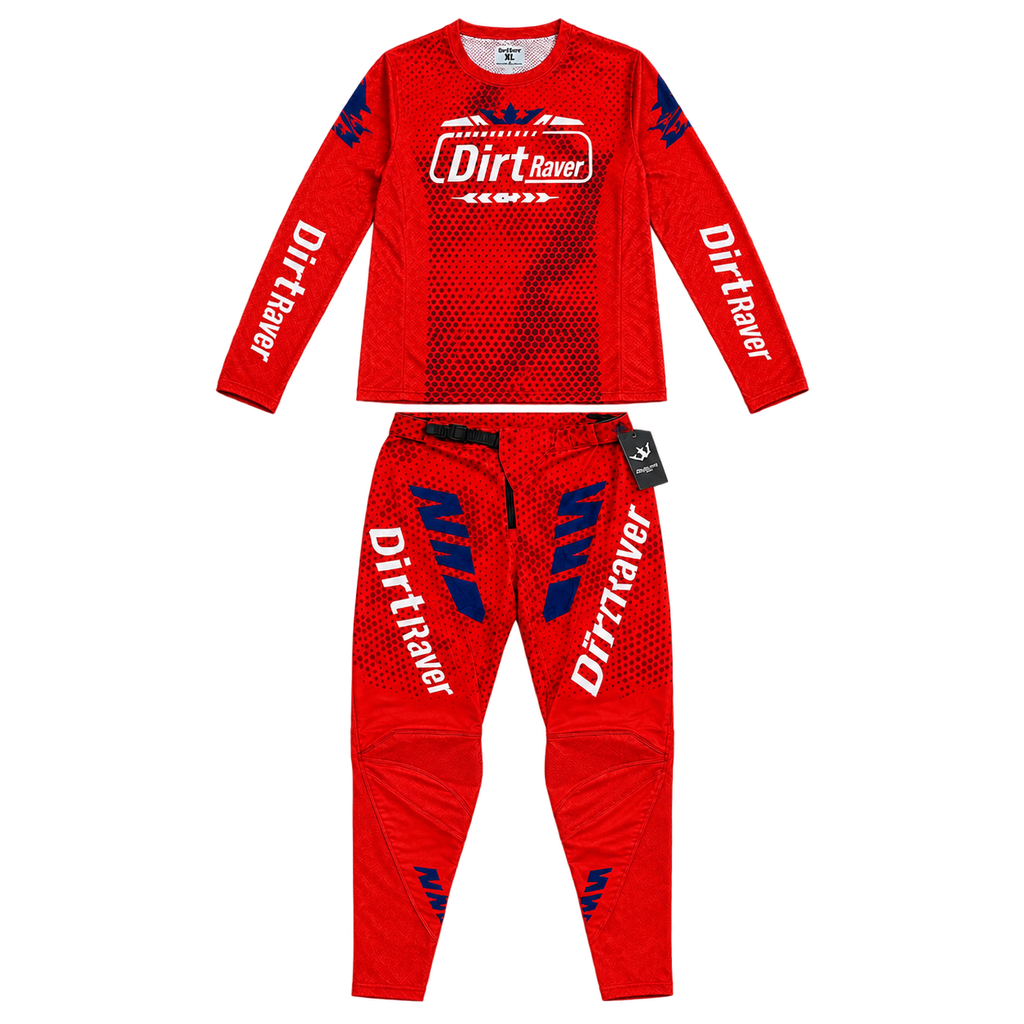 Traje Enduro/Offroad Rojo