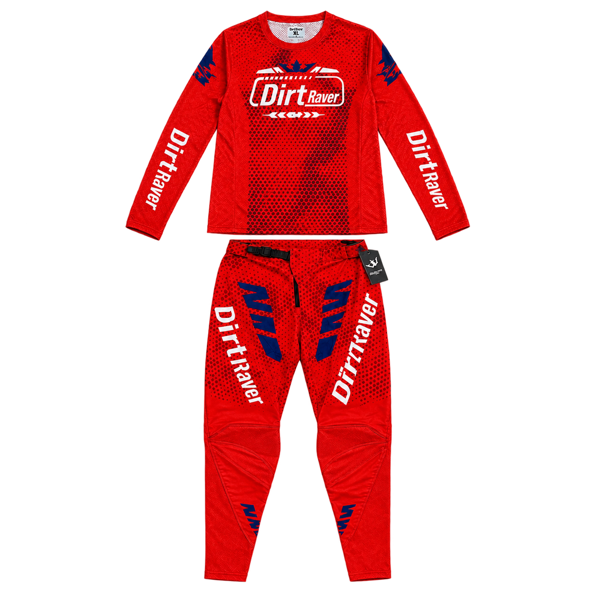 Traje Enduro/Offroad Rojo