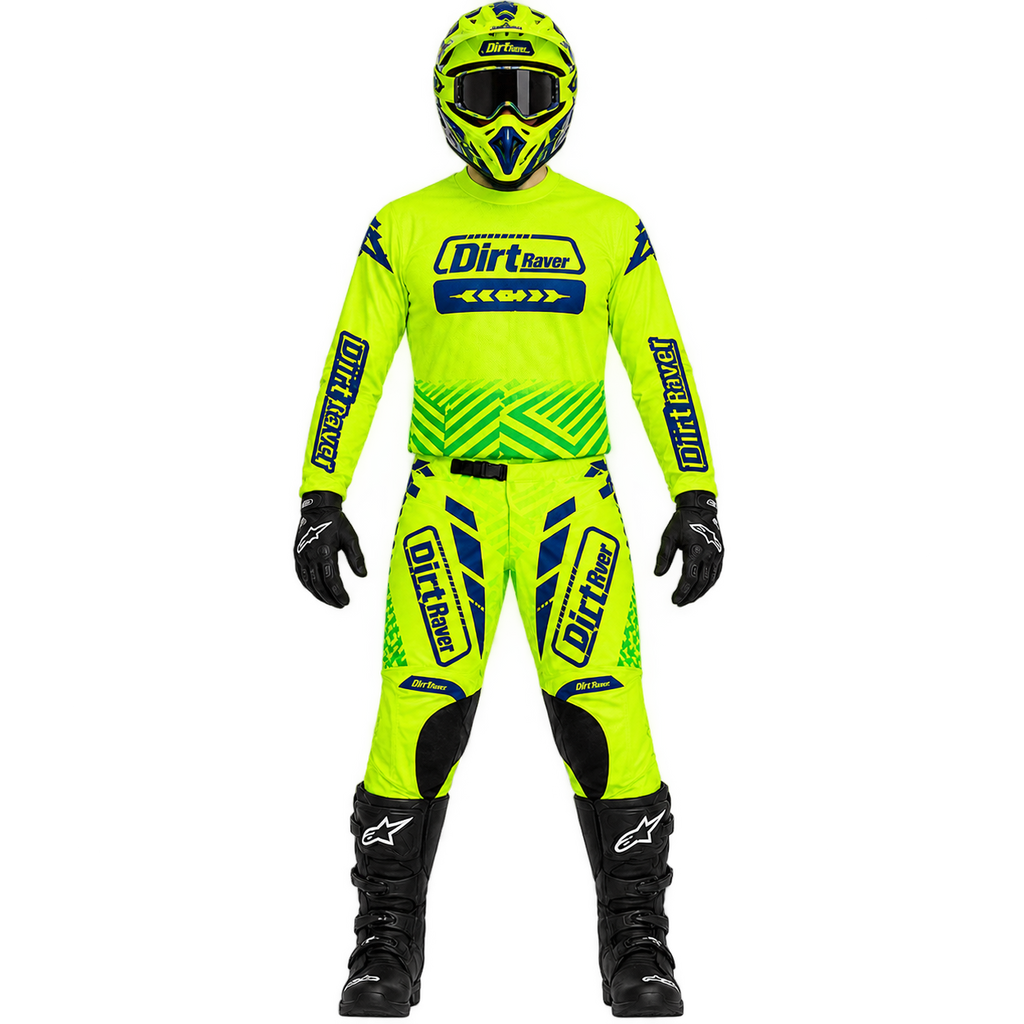 Traje Enduro/Offroad Verde