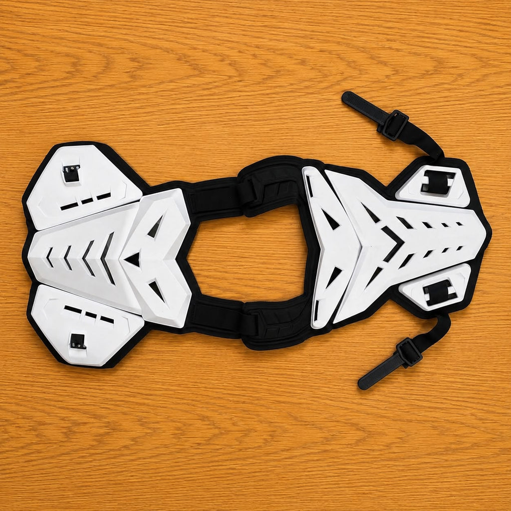 Pechera enduro Moto/bici blanca