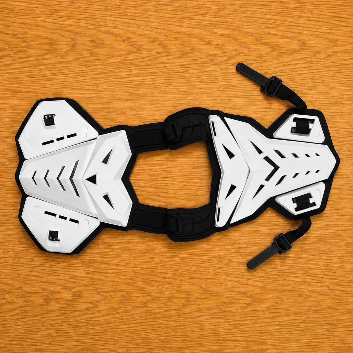 Pechera enduro Moto/bici blanca