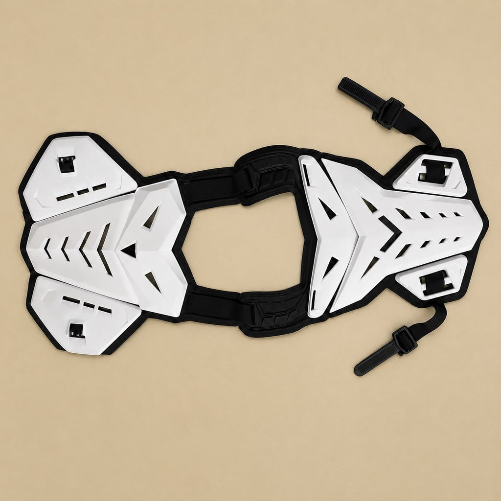 Pechera enduro Moto/bici blanca