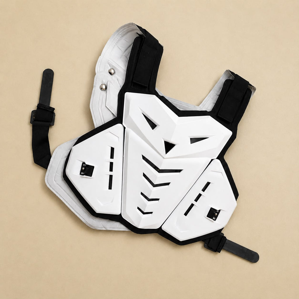 Pechera enduro Moto/bici blanca