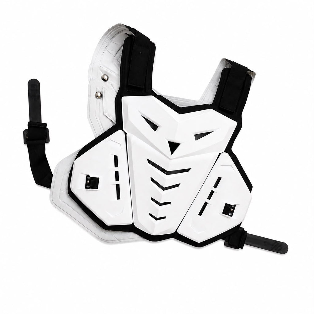Pechera enduro Moto/bici blanca