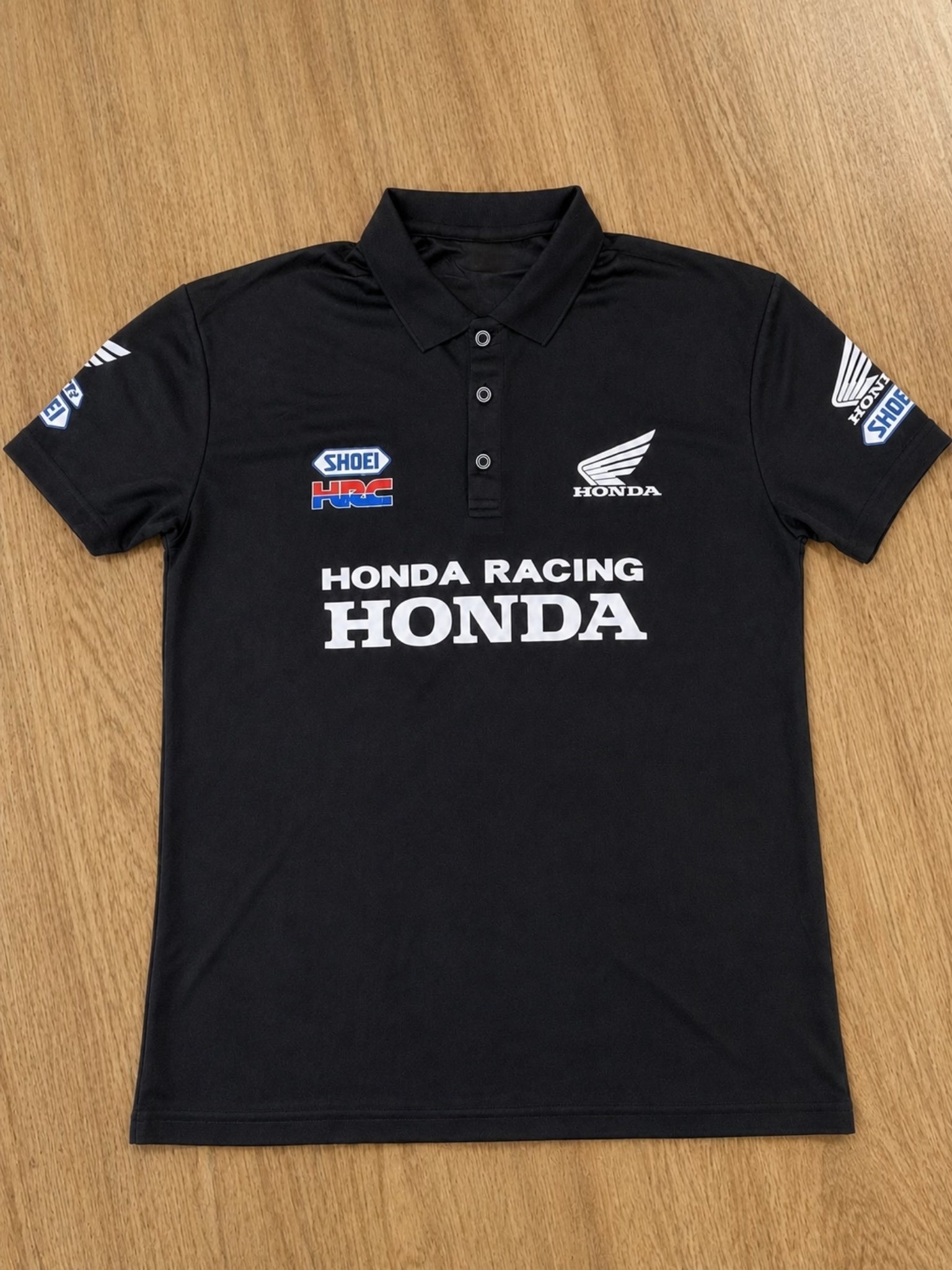 Camisa Honda negro